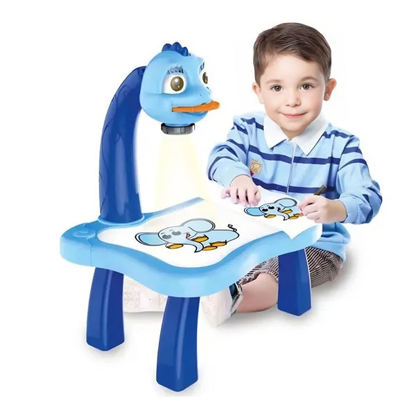 LED Projector Art Painting Table for Kids